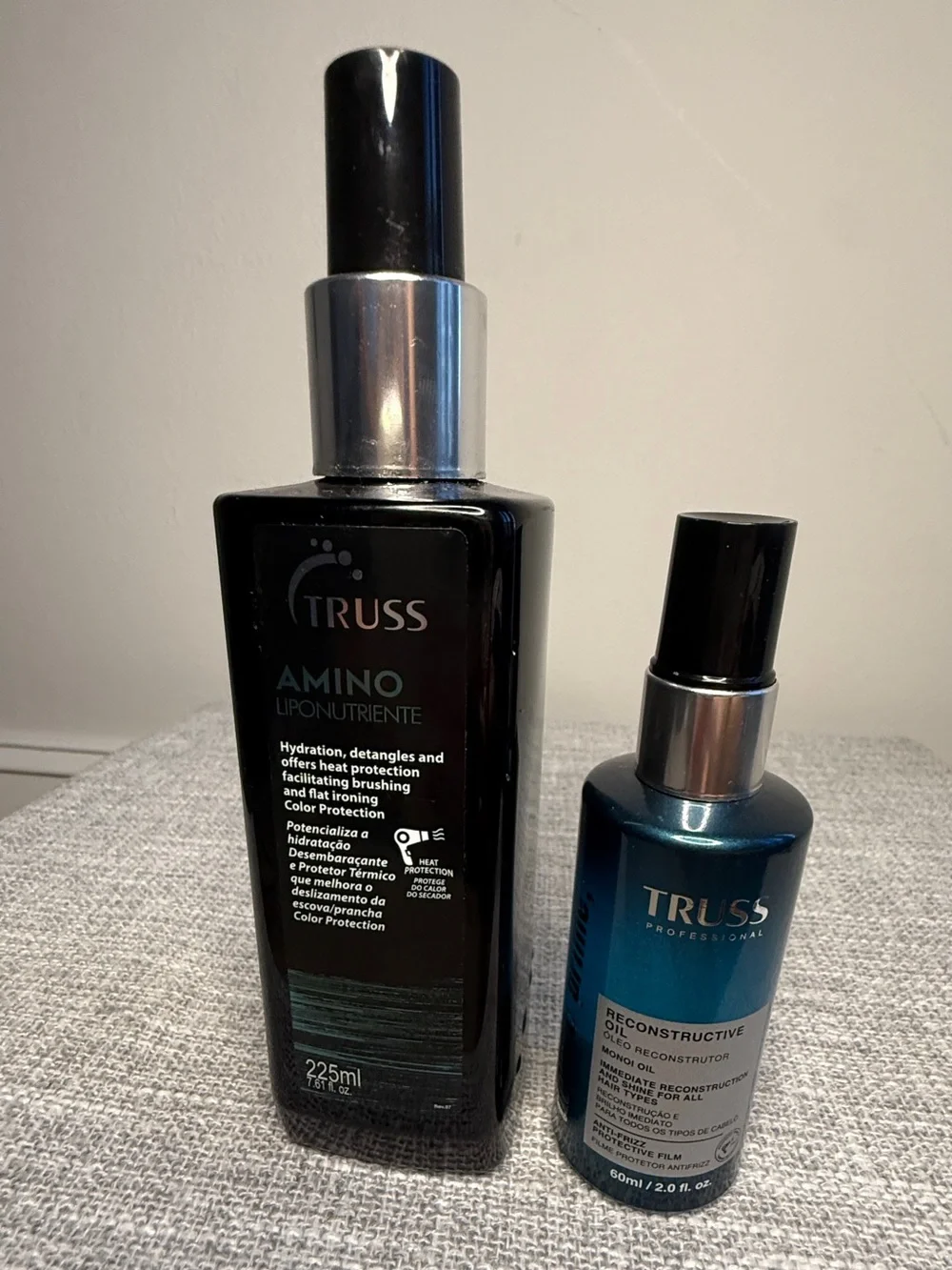 Truss Amino Liponutriente & Reconstructive Hair Monoi Oil Set Full Size